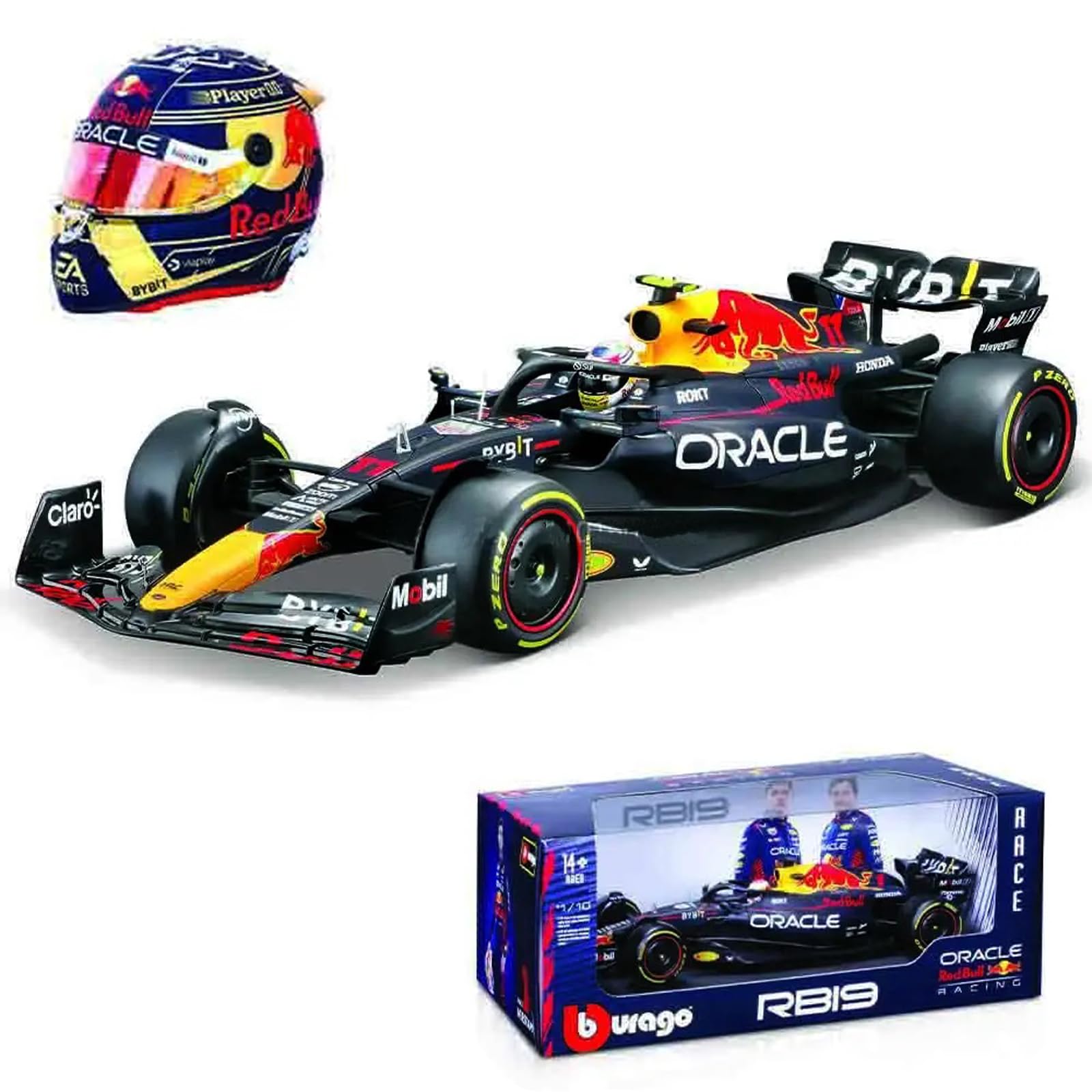 Amazon.com: Xiangtat 1:18 2023 F1 RB19 1# Max Verstappen F1 11